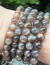 Load image into Gallery viewer, Black Sunstone Bracelet
