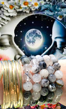 Load image into Gallery viewer, Large Black Rutilated Quartz Bracelet
