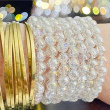 Load image into Gallery viewer, Angel Aura Fire Ice Quartz Bracelet
